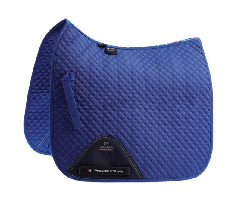 PE Pony Dressage Cotton Saddlecloth (Royal Blue)